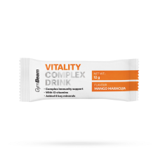 GymBeam Sample Vitality Complex Drink 12 g zöldalma vitamin és táplálékkiegészítő