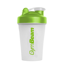 GymBeam Shaker Blend Bottle átlátszó-zöld 400 ml - GymBeam konyhai eszköz