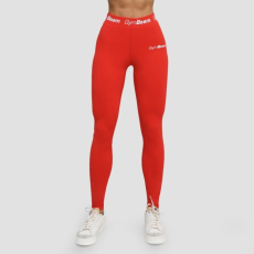 GymBeam Simple női leggings Rouge Red S