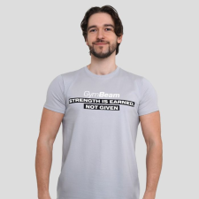 GymBeam Strength póló Pacific Grey L férfi póló