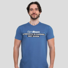 GymBeam Strength póló Storm Blue XL férfi póló