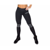 GymBeam Stripes Black női leggings - GymBeam L