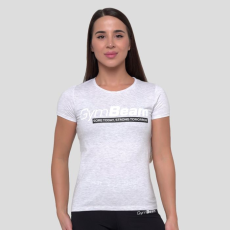 GymBeam Strong Tomorrow női póló Grey L