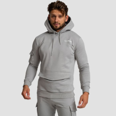 GymBeam TRN kapucnis pulóver Grey M