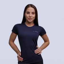 GymBeam TRN Navy női póló - Gymbeam XXL női póló