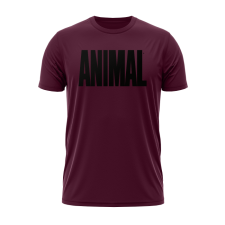 GymBeam Universal Nutrition Animal póló Maroon M férfi póló