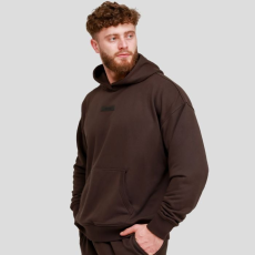 GymBeam Unstoppable kapucnis pulóver Brown M