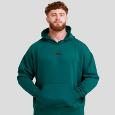 GymBeam Unstoppable kapucnis pulóver Green L férfi pulóver, kardigán