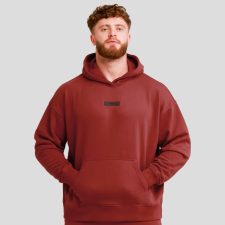 GymBeam Unstoppable kapucnis pulóver Red XL férfi pulóver, kardigán