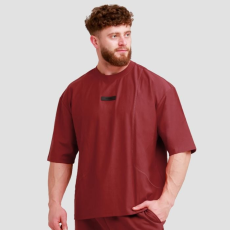 GymBeam Unstoppable oversized póló Red M