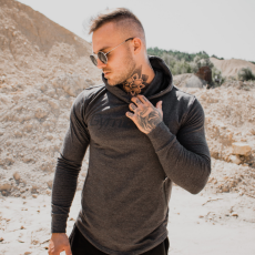 GymBeam Urban Grey pulcsi M