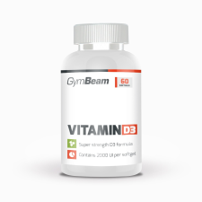 GymBeam Vitamin D3 2000 IU - GymBeam 60 kaps unflavored vitamin és táplálékkiegészítő