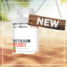 GymBeam Vitamín D3+K1+K2 - GymBeam 60 kaps vitamin és táplálékkiegészítő