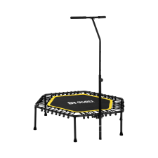 Gymrex Fitnesz trambulin - kapaszkodóval - sárga trambulin szett