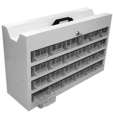  Gyógyszerosztó mobil egység - 24 doboz / 3 rekesz dobozonként – zárható gyógyászati segédeszköz