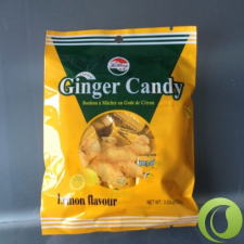 Gyömbér Gyömbér Csemege Lemon 100 g csokoládé és édesség