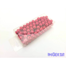  Gyöngy 10mm 85g - Bordós Piros gyöngy