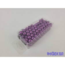  Gyöngy 10mm 85g - Lila dekorációs kellék