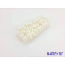  Gyöngy 12mm 85g - Ekrü gyöngy
