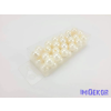 Gyöngy 15mm 85g - Ekrü