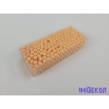  Gyöngy 6mm 85g - Barack 2 dekorációs kellék