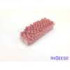  Gyöngy 8mm 85g - Bordós Piros