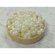  Gyöngy törtfehér 5mm - 1 doboz kreatív és készségfejlesztő