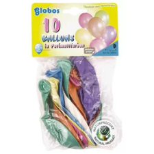  Gyöngyház lufi 10 darabos készlet - 29 cm party kellék