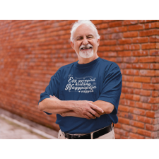  Gyönyörű kislány nagypapája kék póló ajándéktárgy