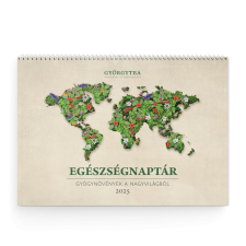 Györgytea Egészségnaptár 2025 Falinaptár gyógytea