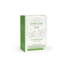 GYÖRGYTEA Györgytea Citromfüves teakeverék Az egészség védője No.33 50g tea