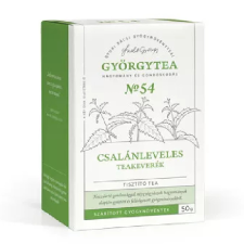 GYÖRGYTEA Györgytea Csalánleveles teakeverék Tisztító tea No.54 50g tea