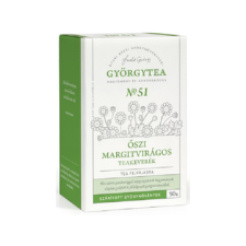 GYÖRGYTEA Györgytea Őszi margitvirágos teakeverék (Tea fejfájásra) 50 g gyógytea