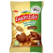 Győri Édes Győri Édes teljes kiőrlésű keksz kakaós 150 g reform élelmiszer