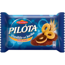 GYŐRI Győri Pilóta 150 g-os étcsokoládés vaníliás karika csokoládé és édesség