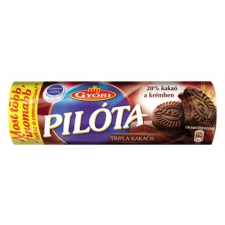 GYŐRI Keksz, 180 g, GYŐRI "Pilóta Tripla", kakaós csokoládé és édesség
