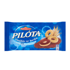 Győri Pilóta Pilóta vaníliás karika tej - 150g csokoládé és édesség