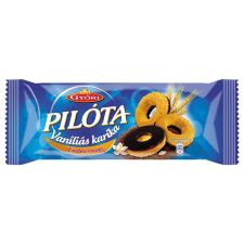 Győri Pilóta Vaníliás Karika Eredeti Ét. 150g csokoládé és édesség