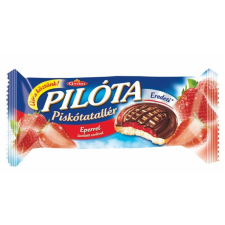 GYŐRI Piskótatallér, 147 g, GYŐRI "Pilóta", eper csokoládé és édesség