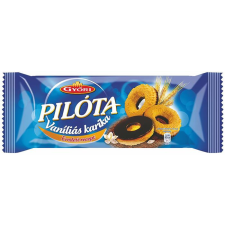 GYŐRI Vaníliás karika, 150 g, GYŐRI " Pilóta", étcsokoládés csokoládé és édesség