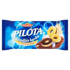 GYŐRI Vaníliás karika, 300 g, GYŐRI " Pilóta", étcsokoládés csokoládé és édesség