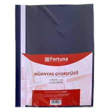 Gyorsfűző FORTUNA műanyag sötétkék 25 db/csomag lefűző