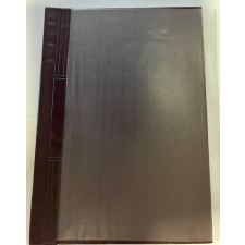  Gyorsfűző FORTUNA pvc kemény bordó lefűző