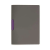  Gyorsfűző, klipes, A4, DURABLE "DURASWING® COLOR 30", lila