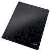  Gyorsfűző, laminált karton, A4, LEITZ "Wow", fekete