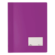  Gyorsfűző PVC Durable Duralux A/4 extra erős lila lefűző