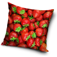 Gyümölcsök Eper párnahuzat 40*40 cm lakástextília