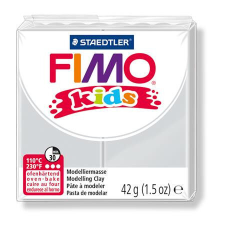  Gyurma, 42 g, égethető, FIMO &quot;Kids&quot;, világosszürke gyurma