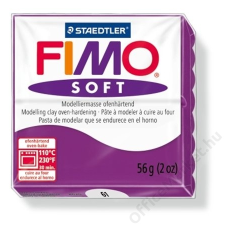  Gyurma, 56 g, égethető, FIMO Soft, bíborlila (FM802061) süthető gyurma