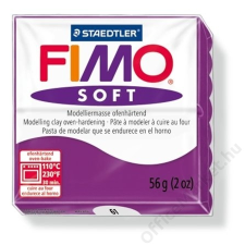 Gyurma, 56 g, égethető, FIMO Soft, bíborlila (FM802061) süthető gyurma